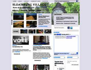 sloatsburgvillage.com screenshot