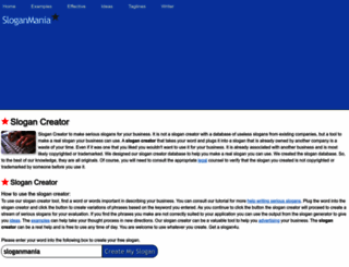 slogan4u.com screenshot