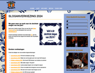 sloganverkiezing.nl screenshot