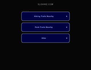 slohike.com screenshot