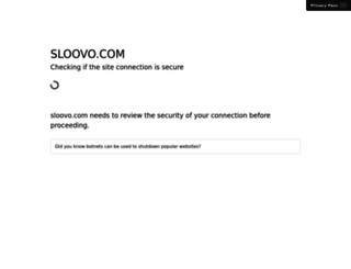sloovo.com screenshot