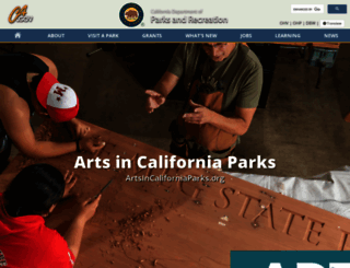 slostateparks.com screenshot