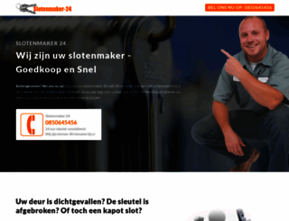 slotenmaker-24.nl screenshot