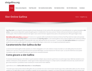 slotgallina.org screenshot