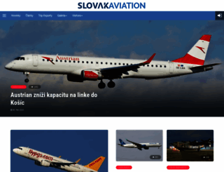 slovakaviation.sk screenshot