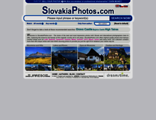 slovakiaphotos.com screenshot