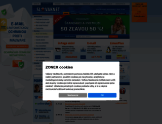 slovaknet.sk screenshot