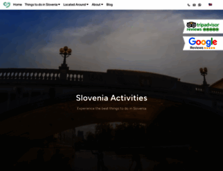 slovenia-activities.com screenshot