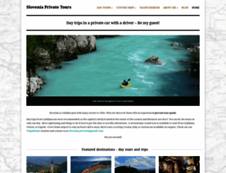 slovenia-private-tours.com screenshot