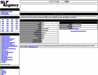 slpregistry.com screenshot