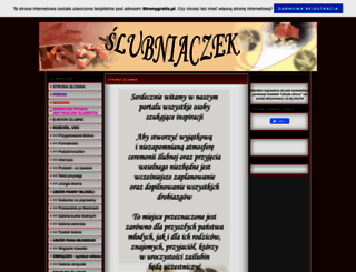 slubniaczek.pl.tl screenshot