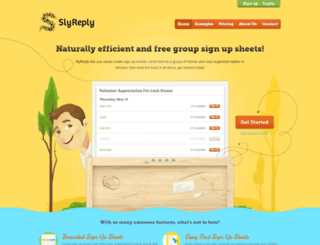 slyreply.com screenshot