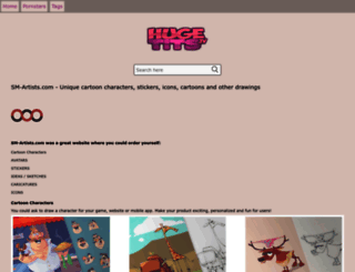 sm-artists.com screenshot