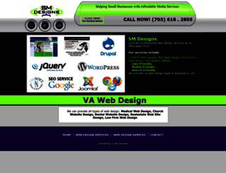 sm-designs.com screenshot