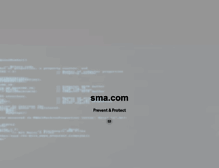sma.com screenshot