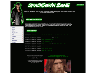 smackdownzone.co.uk screenshot