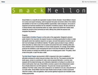 smackmellon.submittable.com screenshot