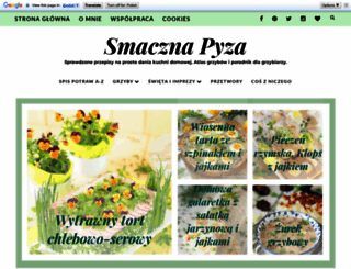 smacznapyza.blogspot.com screenshot