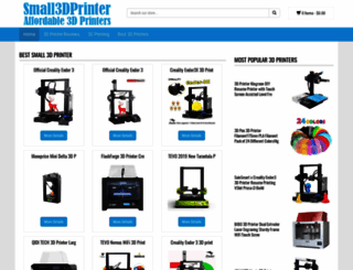 small3dprinter.com screenshot