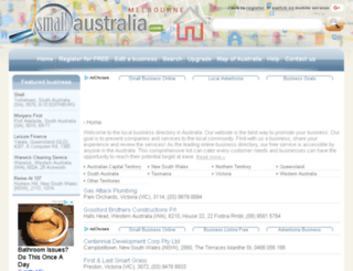 smallaustralia.com screenshot