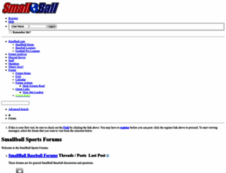 smallball.org screenshot
