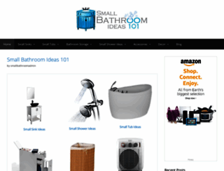 smallbathroomideas101.com screenshot