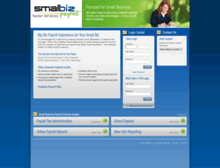 smallbizpayroll.com screenshot