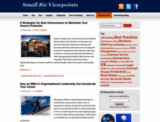 smallbizviewpoints.com screenshot