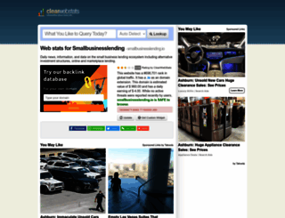 smallbusinesslending.io.clearwebstats.com screenshot