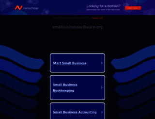 smallbusinesssoftware.org screenshot