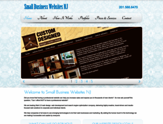 smallbusinesswebsitesnj.com screenshot