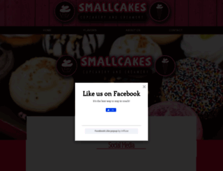 smallcakeslewisville.com screenshot