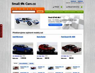 smallcars.cz screenshot