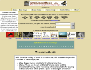 smallchurchmusic4.com screenshot