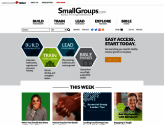 smallgroups.com screenshot