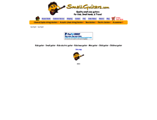 smallguitars.com screenshot