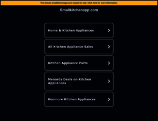 smallkitchenapp.com screenshot