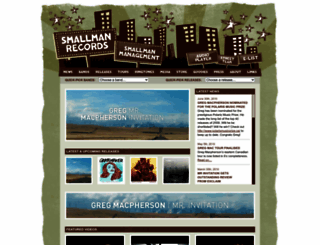 smallmanrecords.com screenshot