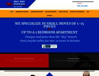 smallmoversphoenix.com screenshot
