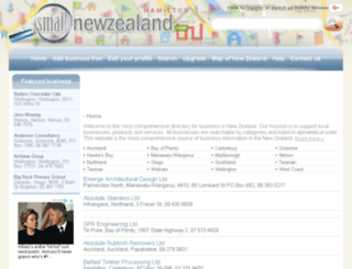 smallnewzealand.com screenshot