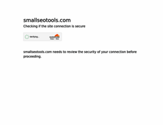 smallseotoolz.com screenshot