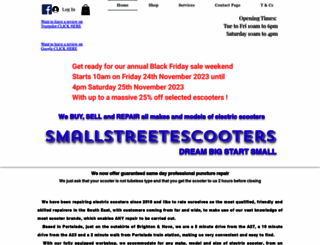 smallstreetescooters.co.uk screenshot