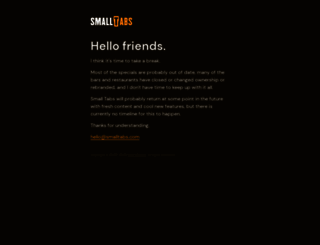smalltabs.com screenshot