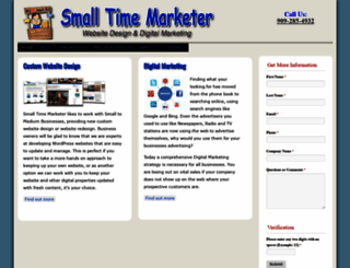 smalltimemarketer.com screenshot