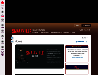 smallville.wikia.com screenshot