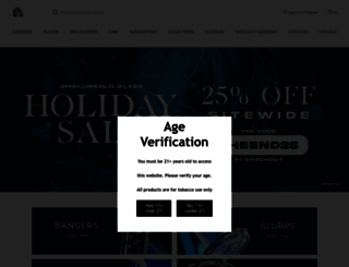smallwerldglass.com screenshot