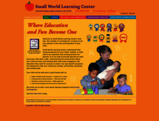 smallworldlearningcenter.com screenshot