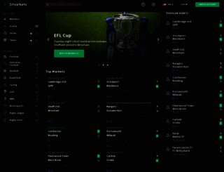 smarkets.com screenshot