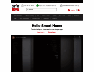 smart-home.com.sg screenshot