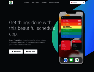 smart-timetable.app screenshot